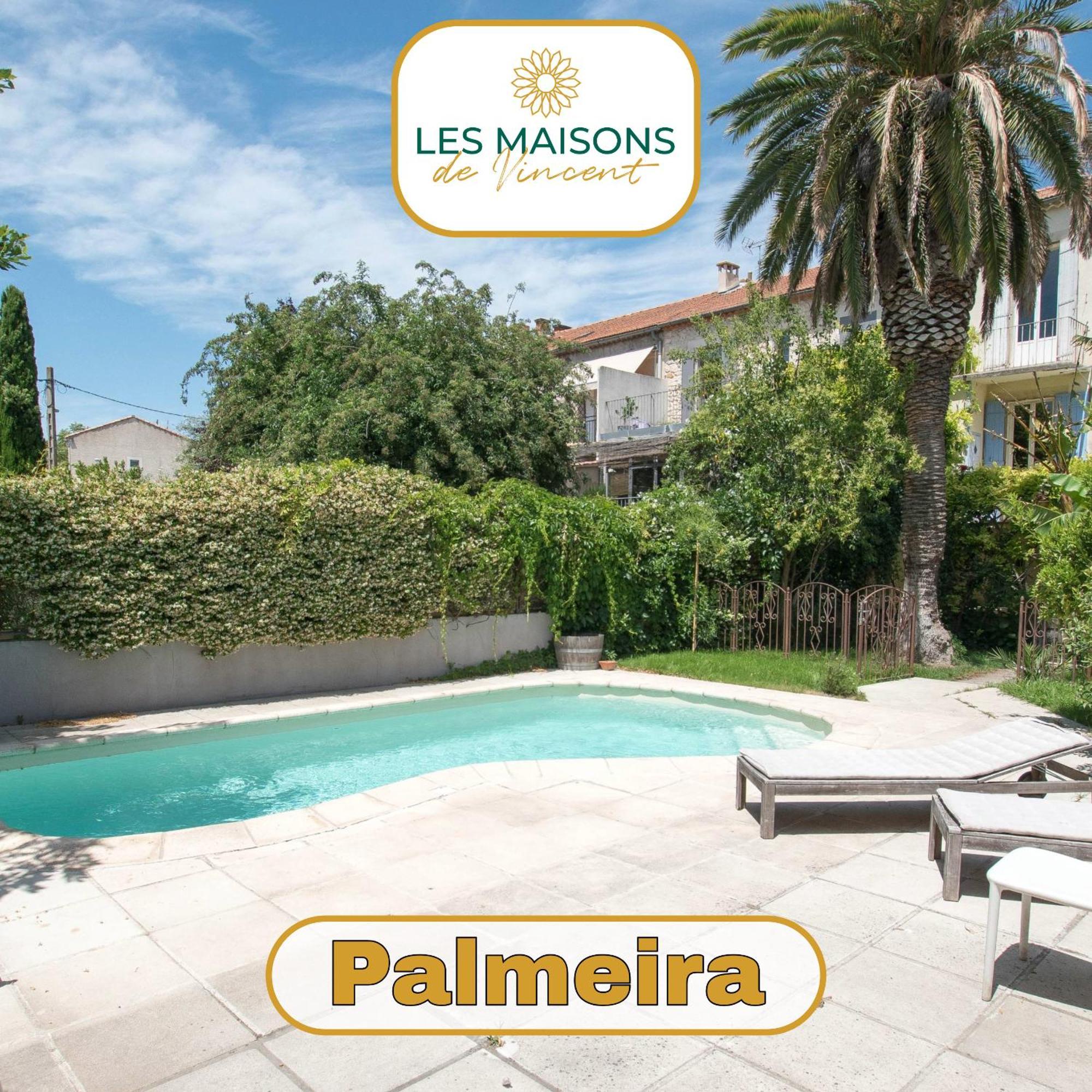 Palmeira, Piscine - Parking - Clim Arles Exterior photo